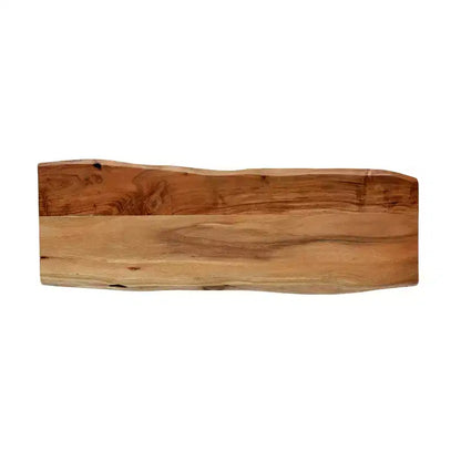 Rooker - Consolle in Legno di Acacia e Ferro, Fatta a Mano, Stile Industriale Moderno