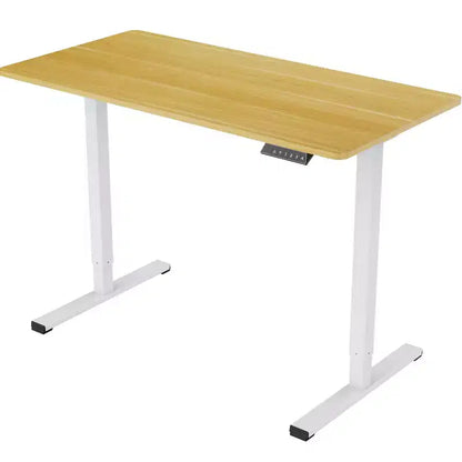 Scrivania elettrica 48 x 24 regolabile in altezza per ufficio domestico, workstation per computer, scrivania con possibilità di lavorare sia in piedi che seduti