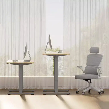 Scrivania elettrica 48 x 24 regolabile in altezza per ufficio domestico, workstation per computer, scrivania con possibilità di lavorare sia in piedi che seduti
