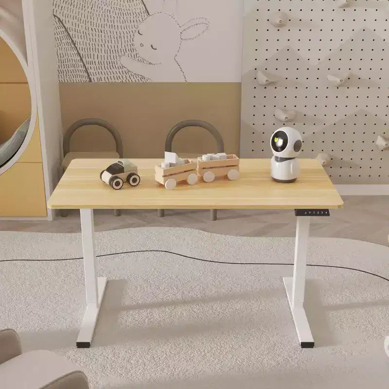 Scrivania elettrica 48 x 24 regolabile in altezza per ufficio domestico, workstation per computer, scrivania con possibilità di lavorare sia in piedi che seduti