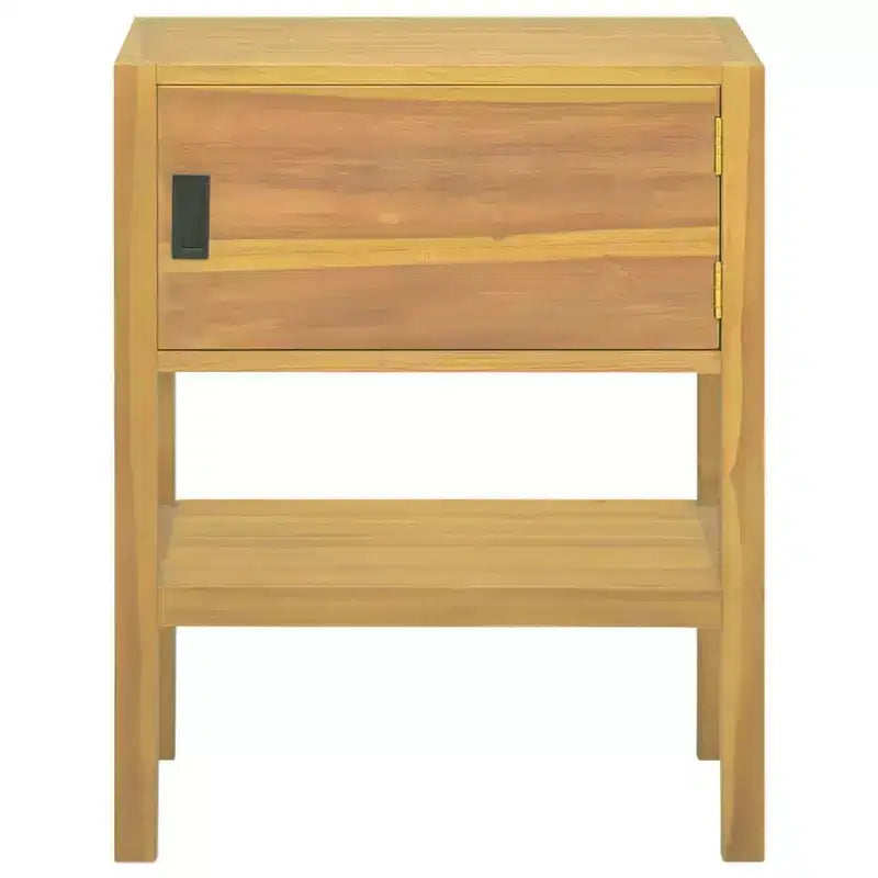 vidaXL Mobiletto da bagno 60x40x75 cm in massello di teak