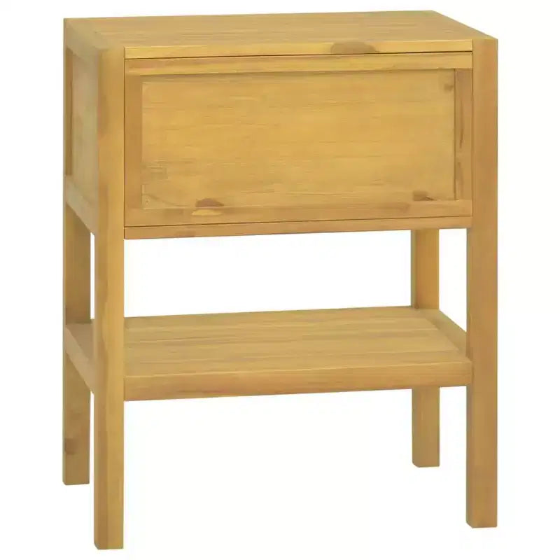 vidaXL Mobiletto da bagno 60x40x75 cm in massello di teak
