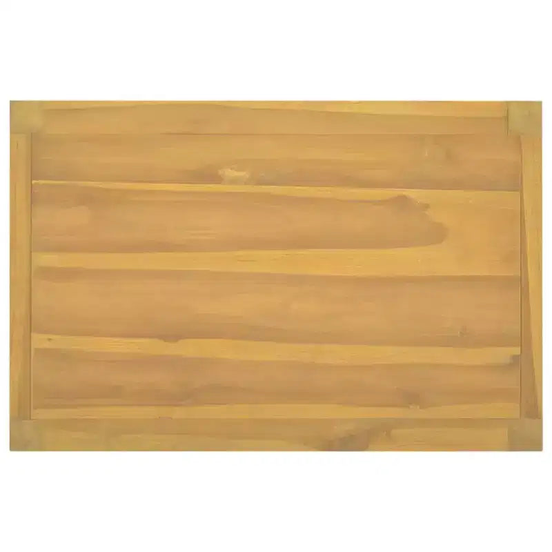 vidaXL Mobiletto da bagno 60x40x75 cm in massello di teak