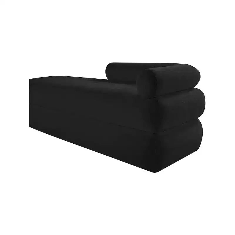 Meridian Furniture, Panca in tessuto ciniglia Kennedy