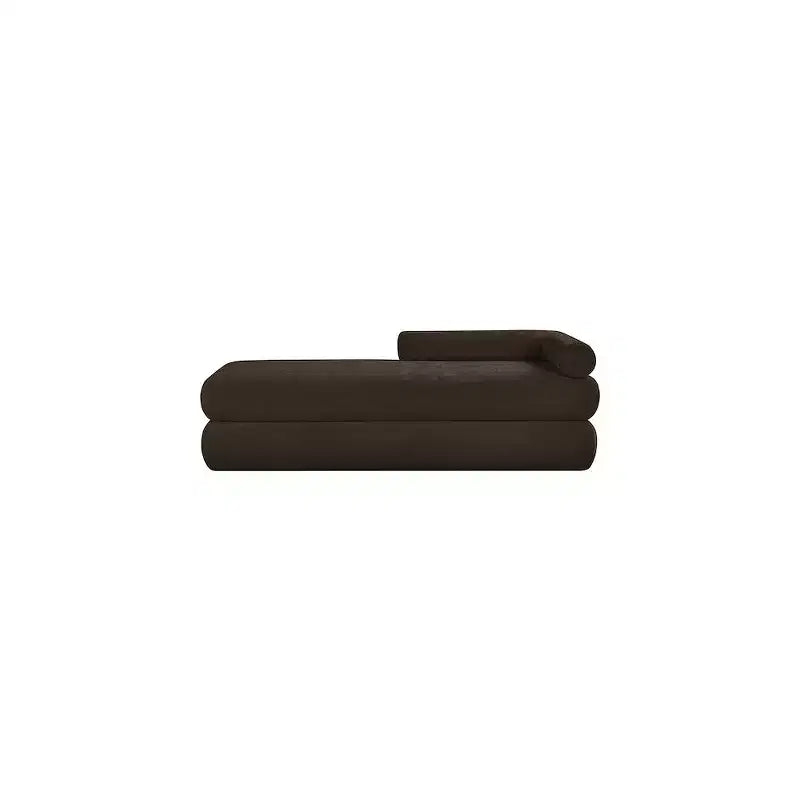 Meridian Furniture, Panca in tessuto ciniglia Kennedy