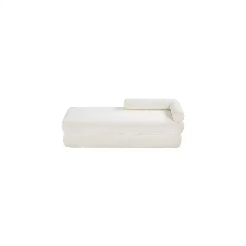 Meridian Furniture, Panca in tessuto ciniglia Kennedy