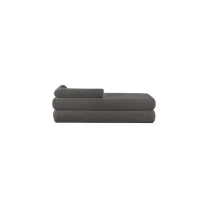 Meridian Furniture, Panca in tessuto ciniglia Kennedy