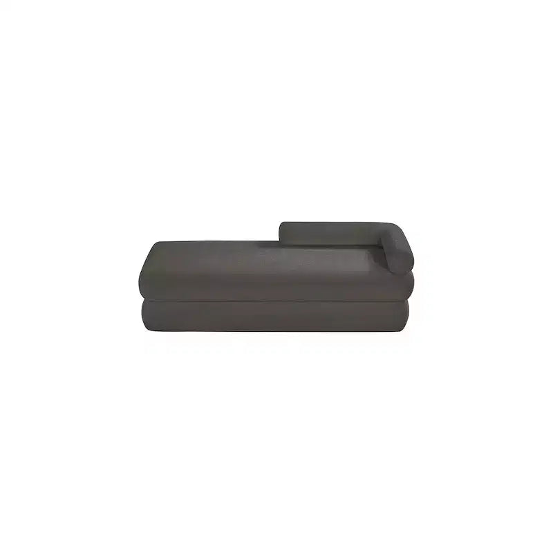 Meridian Furniture, Panca in tessuto ciniglia Kennedy