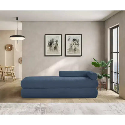 Meridian Furniture, Panca in tessuto ciniglia Kennedy