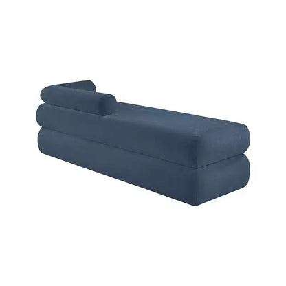 Meridian Furniture, Panca in tessuto ciniglia Kennedy