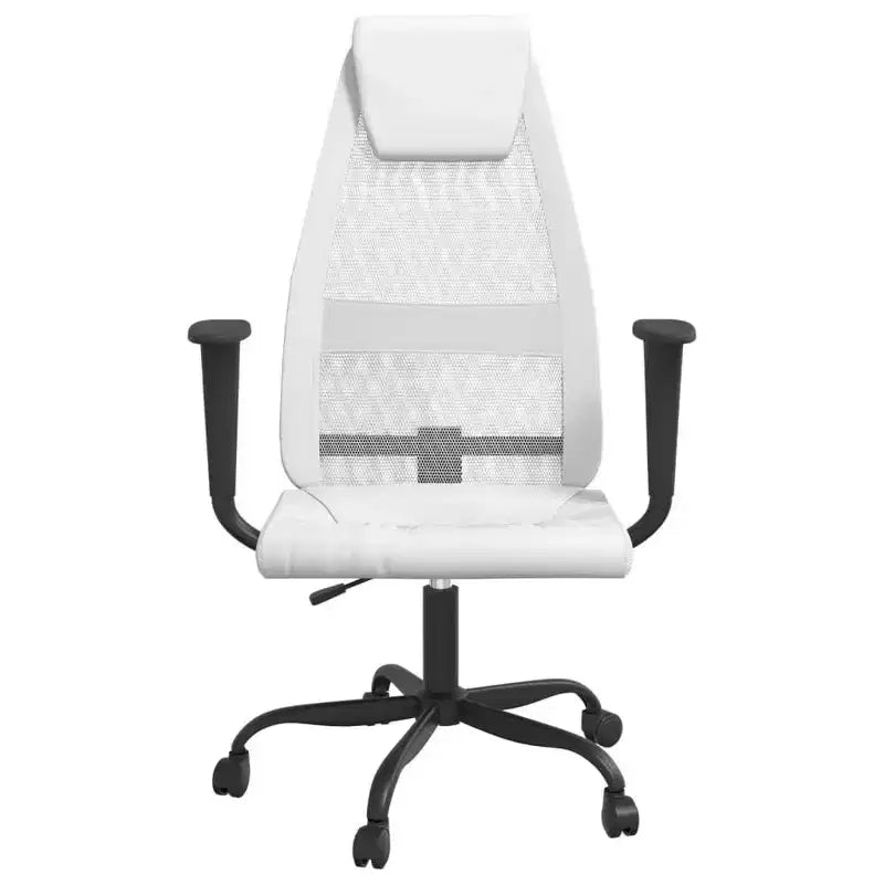 vidaXL Sedia da ufficio nera