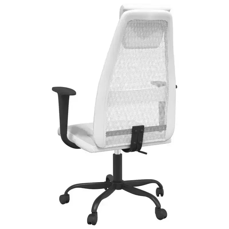 vidaXL Sedia da ufficio nera