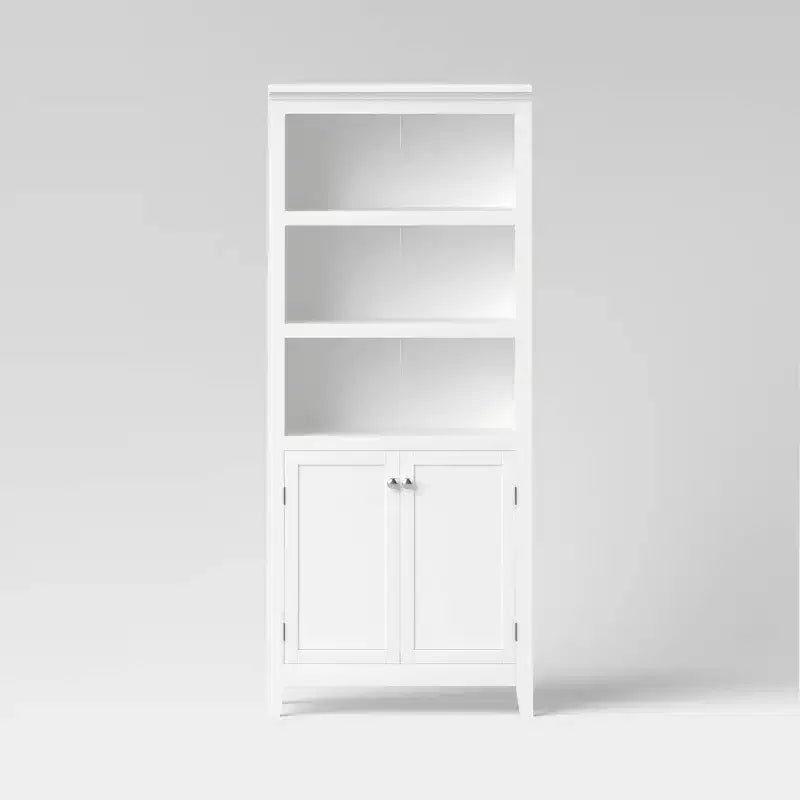 Libreria 72 Carson a 5 ripiani con ante - Threshold