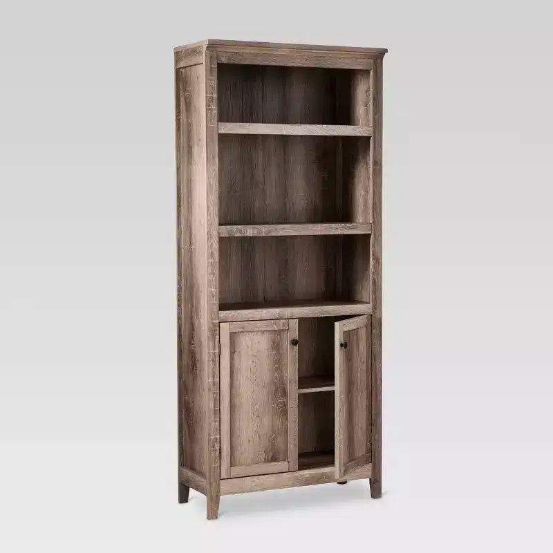 Libreria 72 Carson a 5 ripiani con ante - Threshold